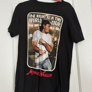 Black MORGAN WALLEN Tour T-Shirt